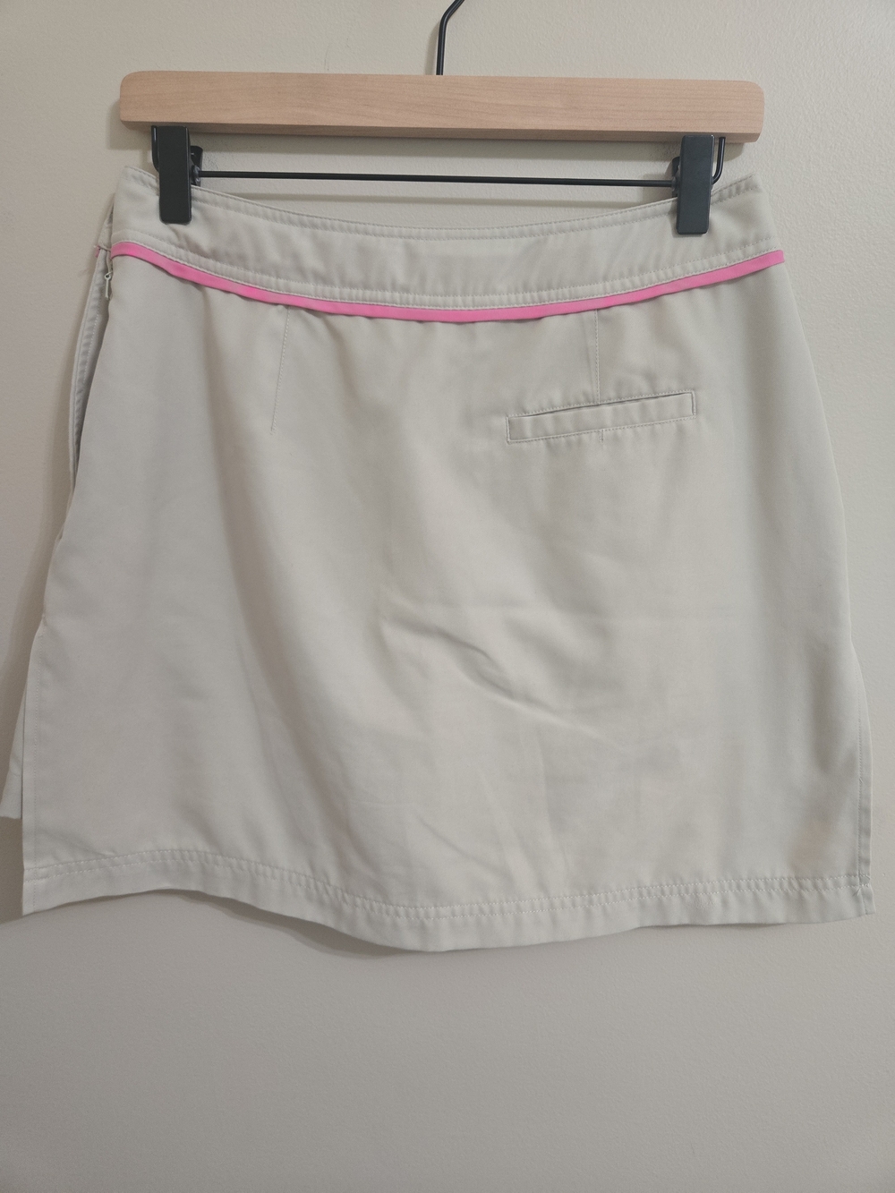 Vintage Lilly Pulitzer White Label Khaki Skort Women's Size 4 Quick Dry Golf - Picture 2 of 8